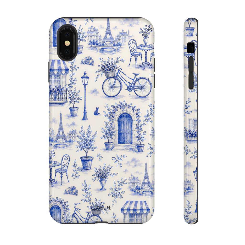Paris Blue Toile Case