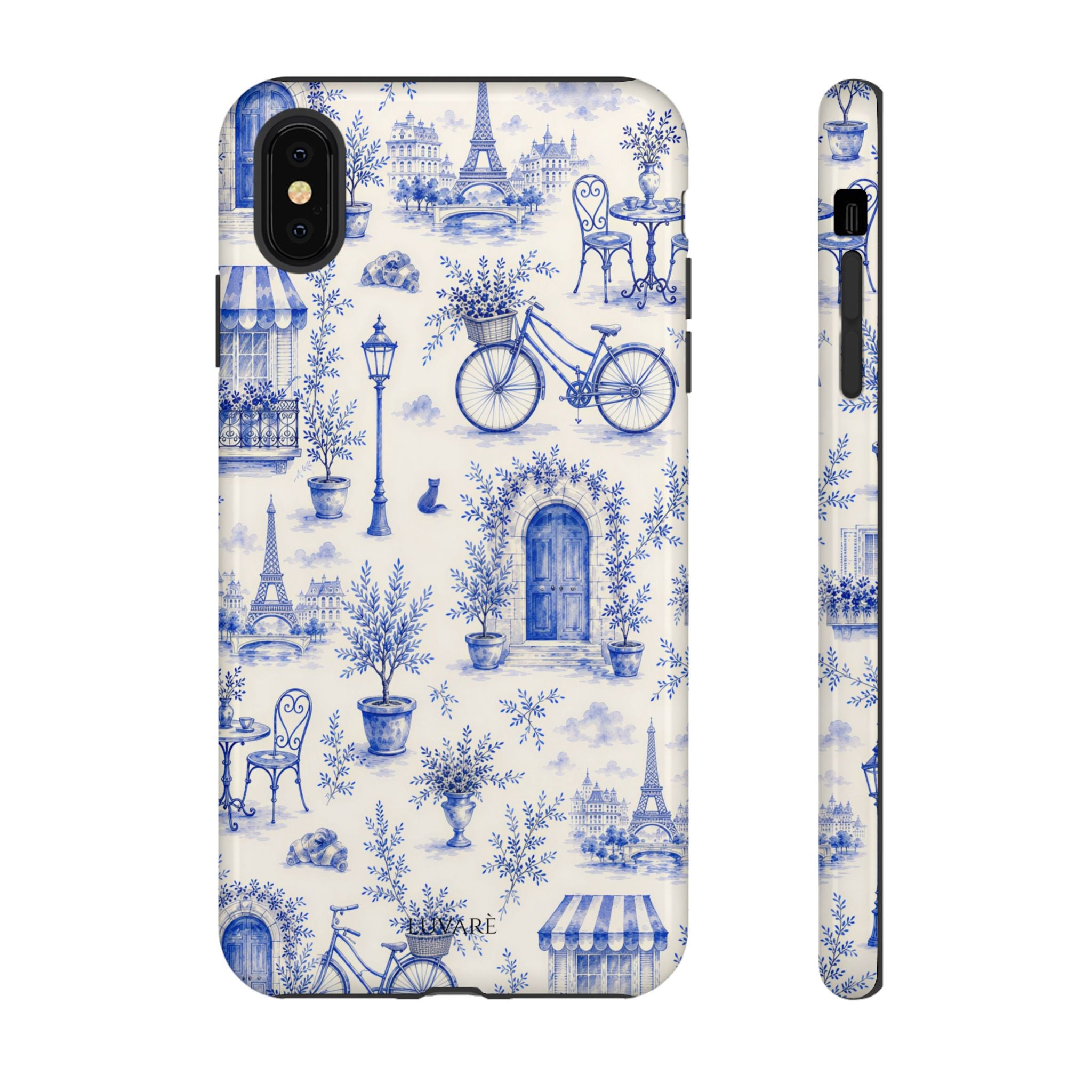 Paris Blue Toile Case