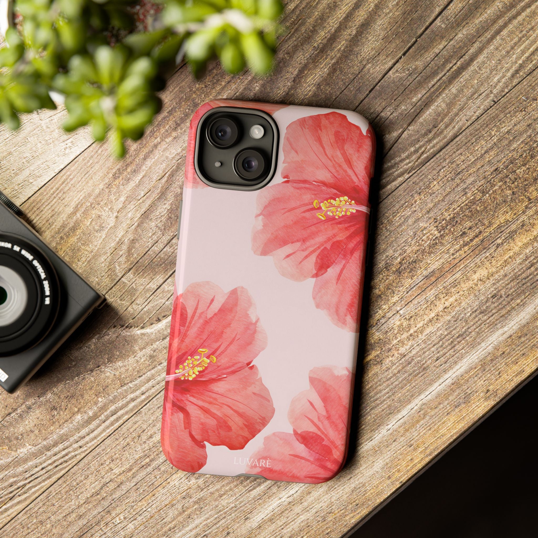 Watercolour Island Floral Hibiscus Case