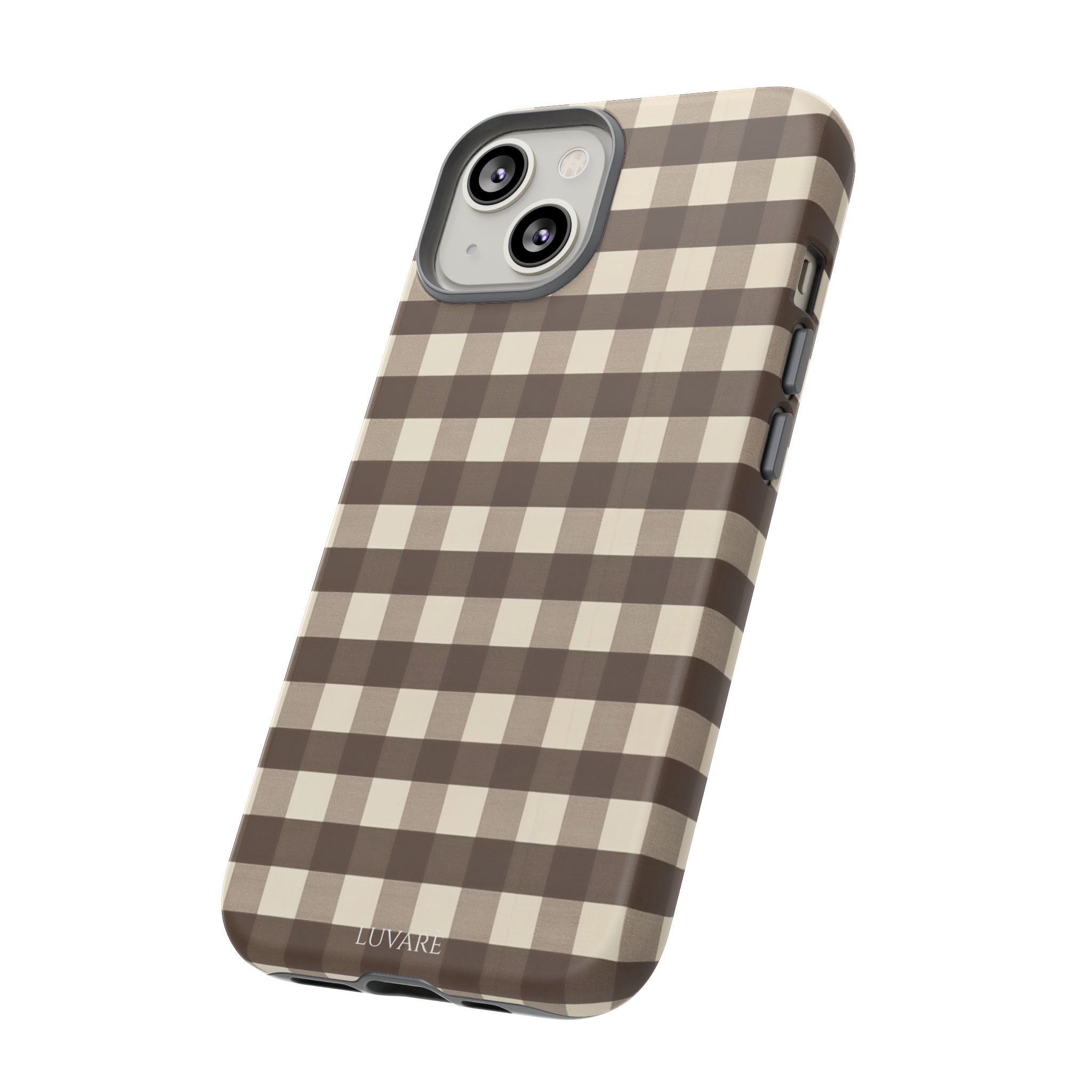 Brown Buffalo Plaid Case