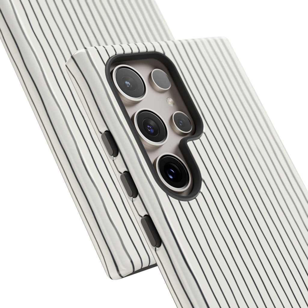 Black Pinstripe Case