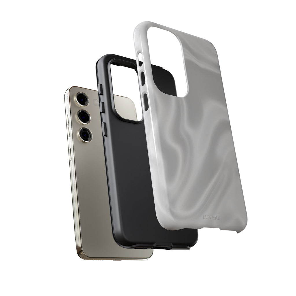 Pearl Marble Tough Phone Case — Durable Slim Impact Protection