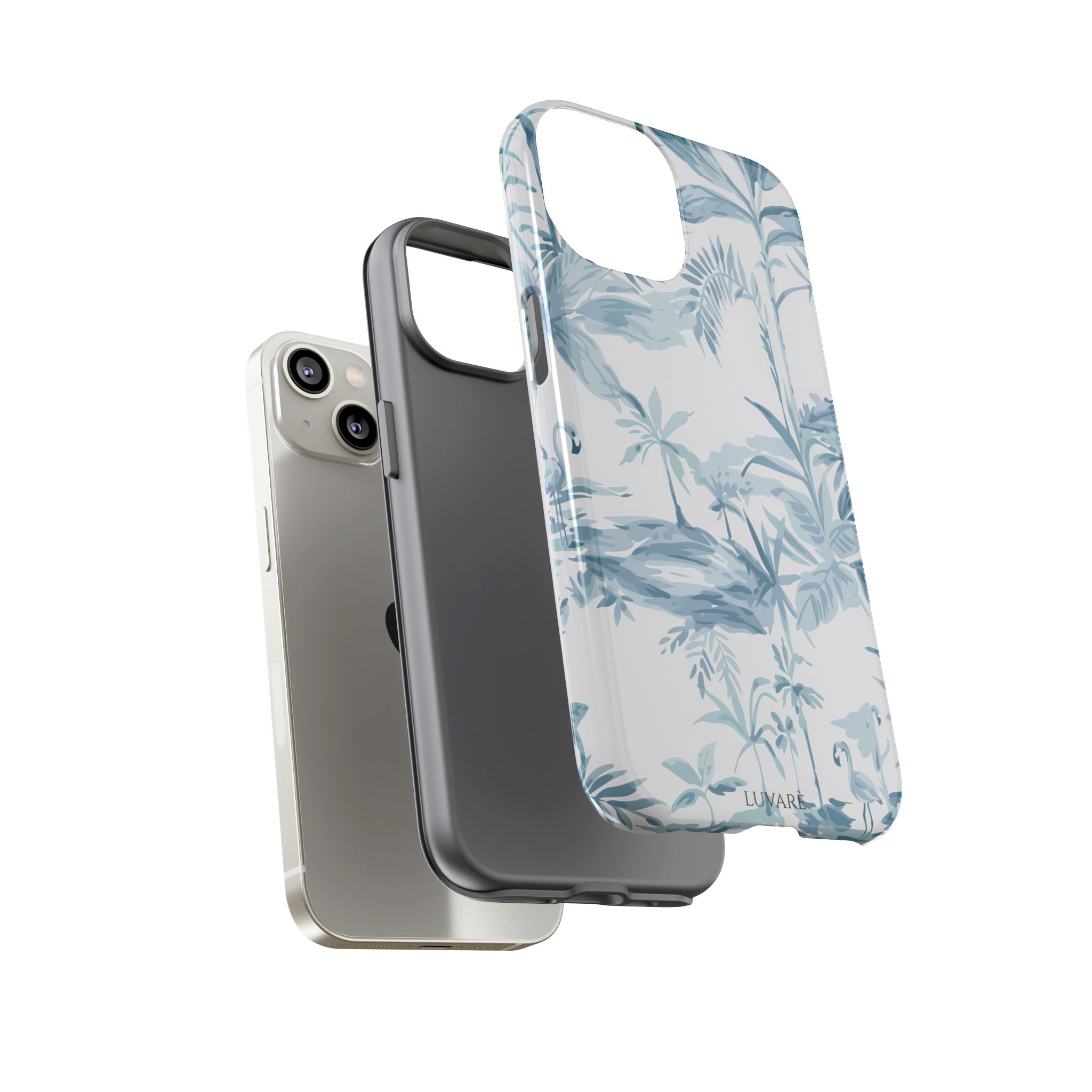 Tropical Palm Toile Case