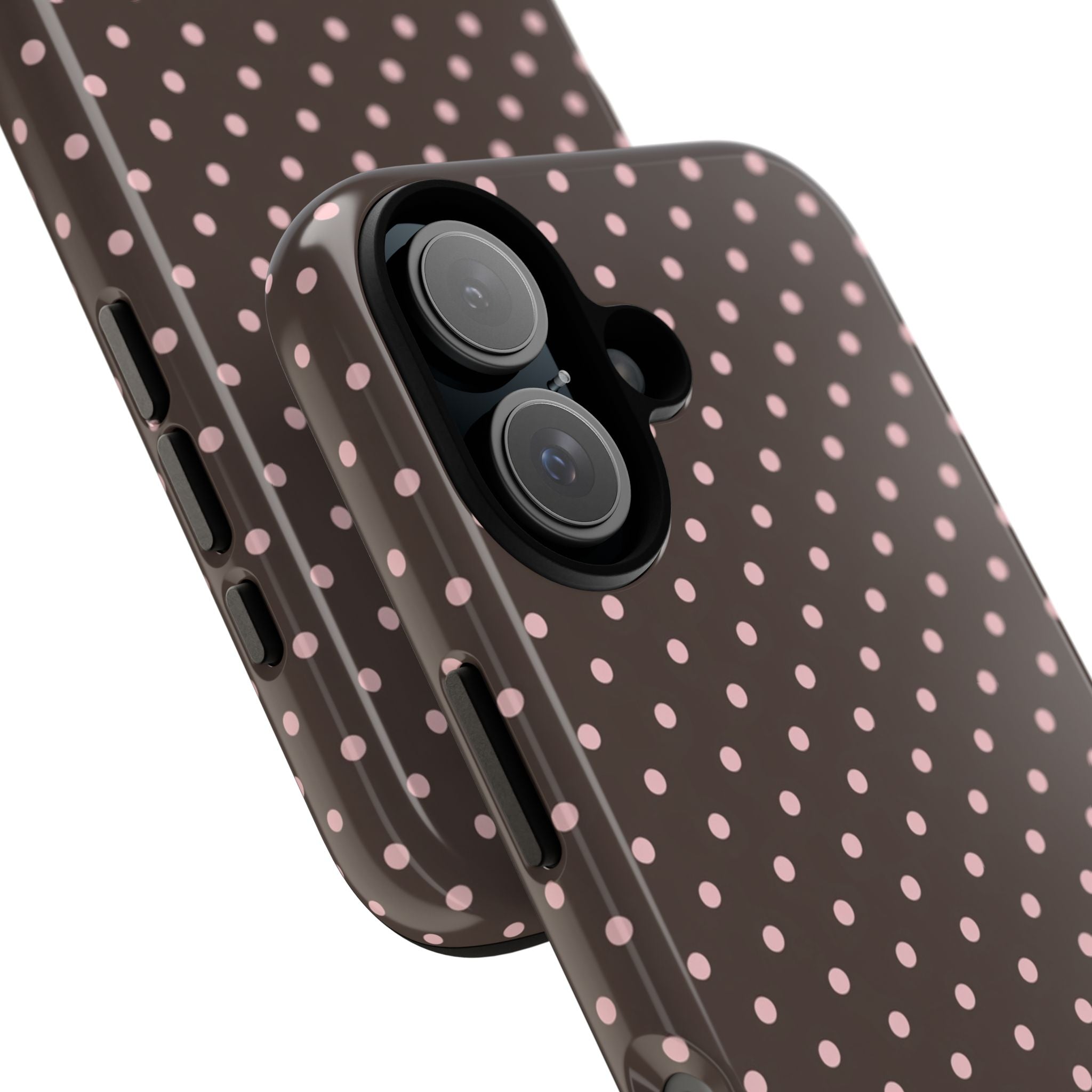 Brown Polka Dot Phone Case