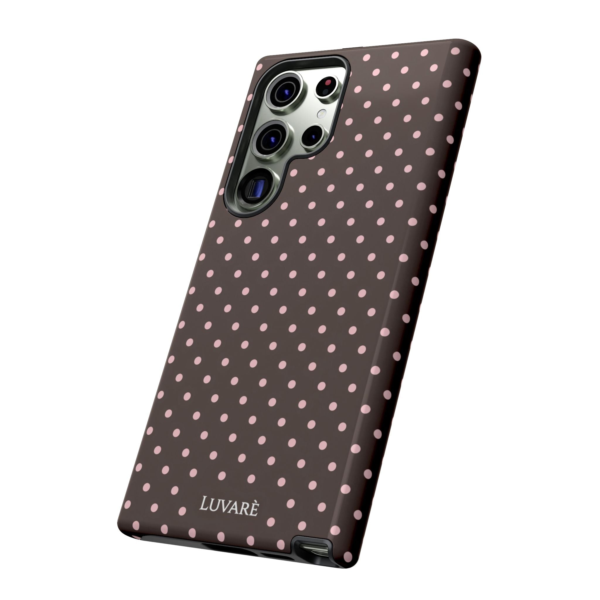 Brown Polka Dot Phone Case