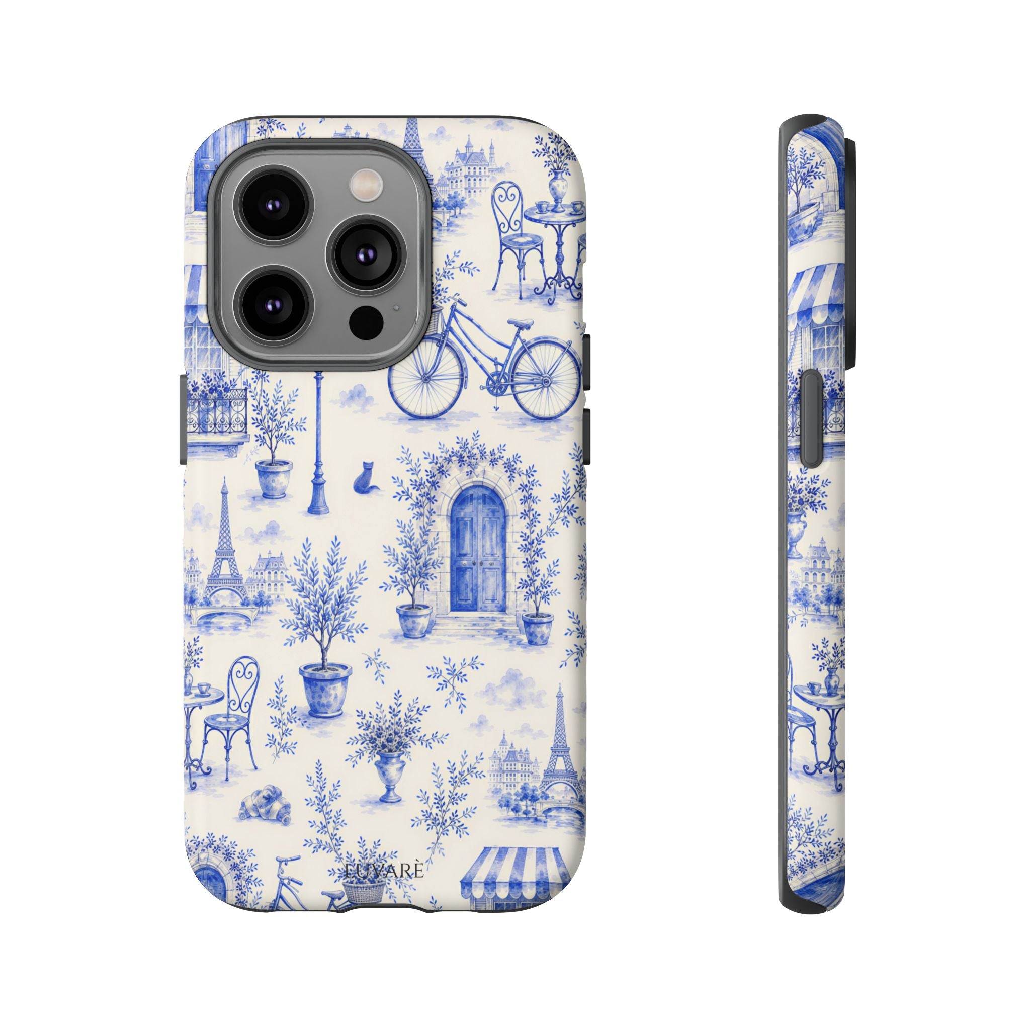 Paris Blue Toile Case