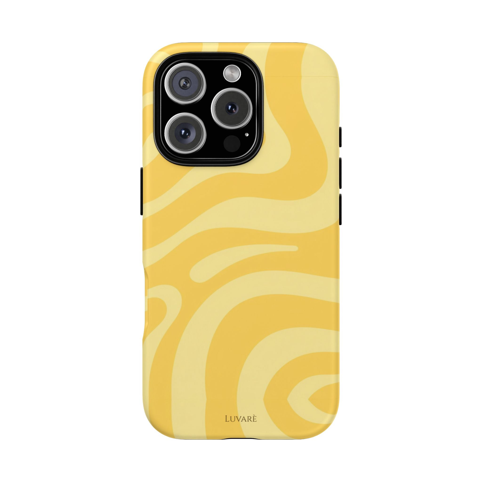 Yellow Retro Swirl Case