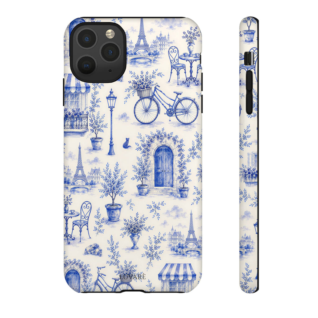 Paris Blue Toile Case