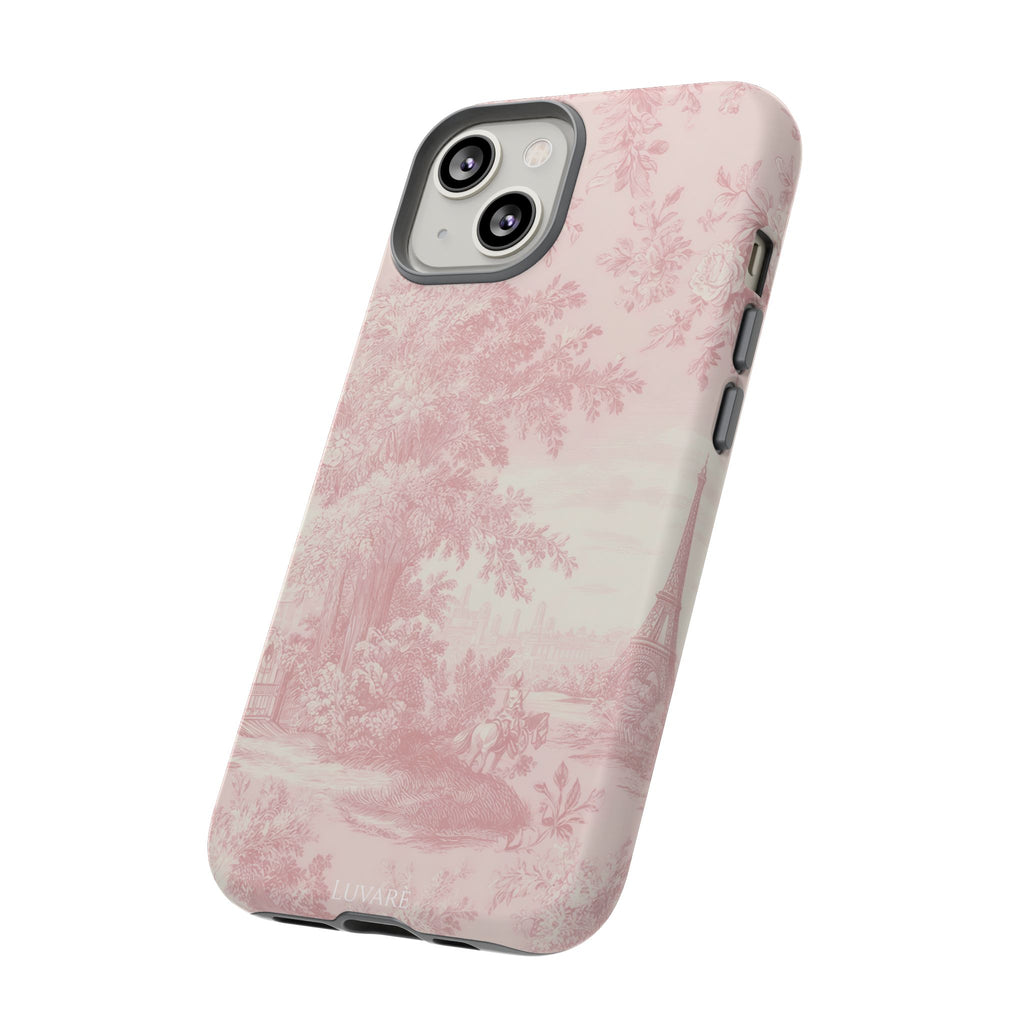 Pink Vintage Toile Case