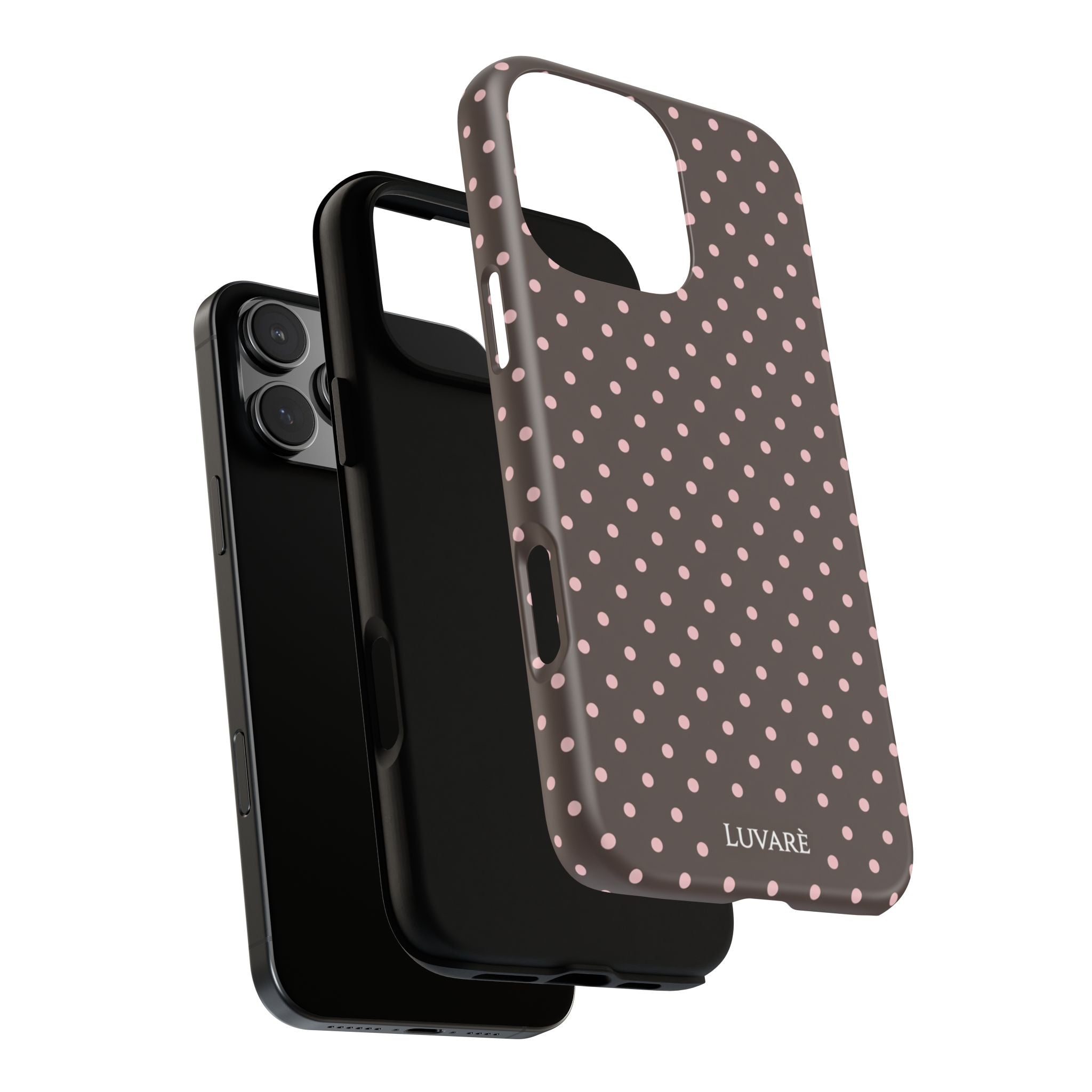 Brown Polka Dot Phone Case