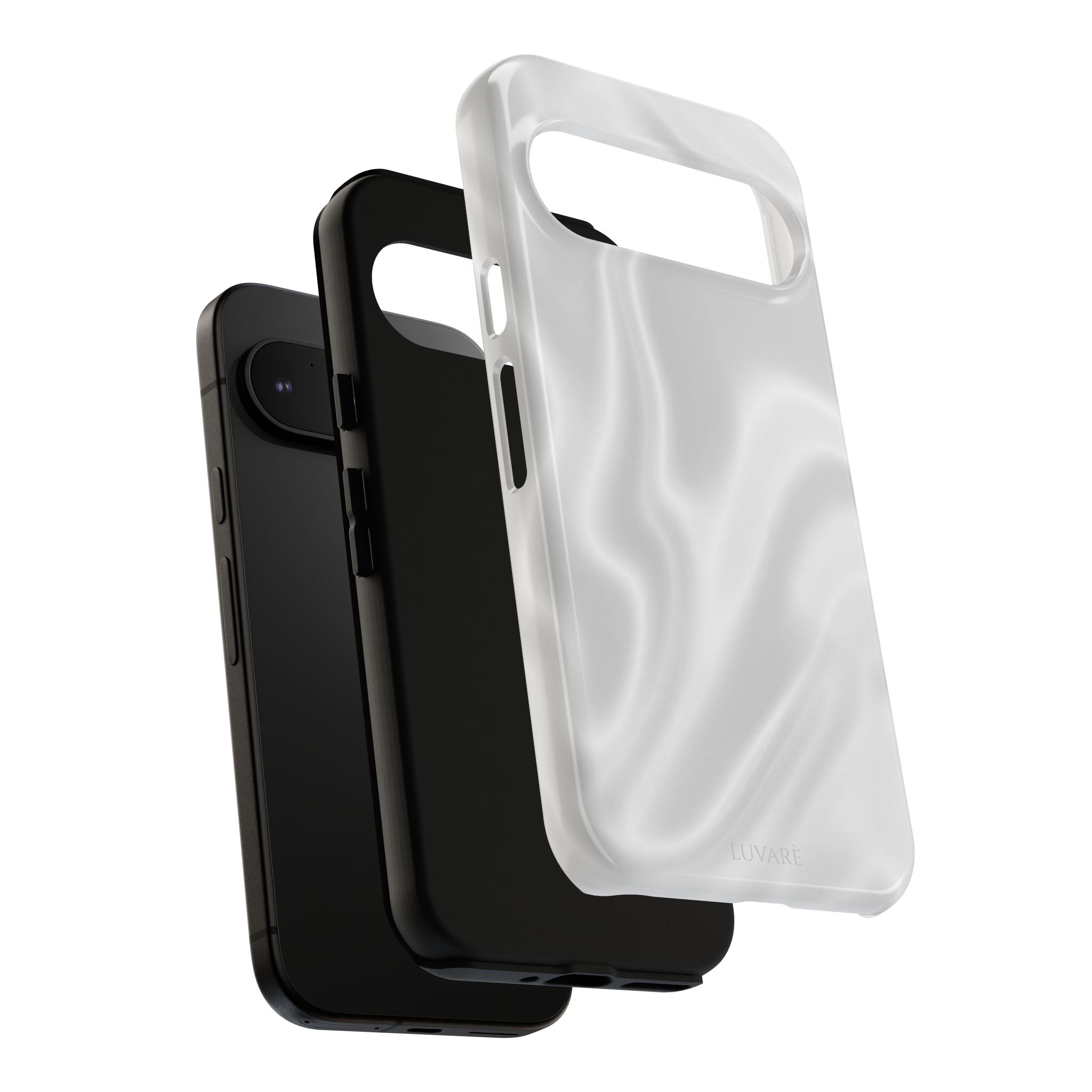 Pearl Marble Tough Phone Case — Durable Slim Impact Protection