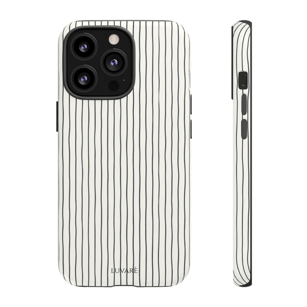 Black Pinstripe Case
