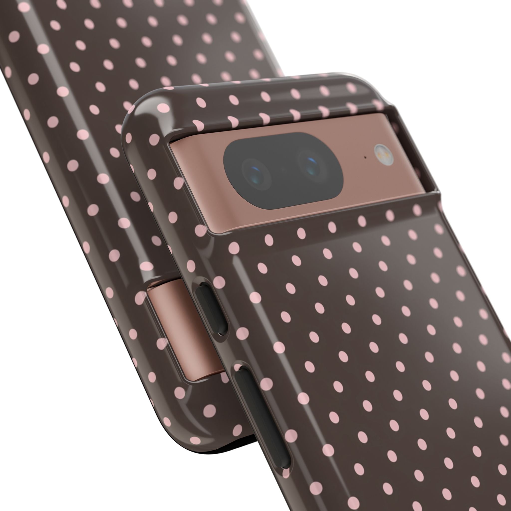 Brown Polka Dot Phone Case
