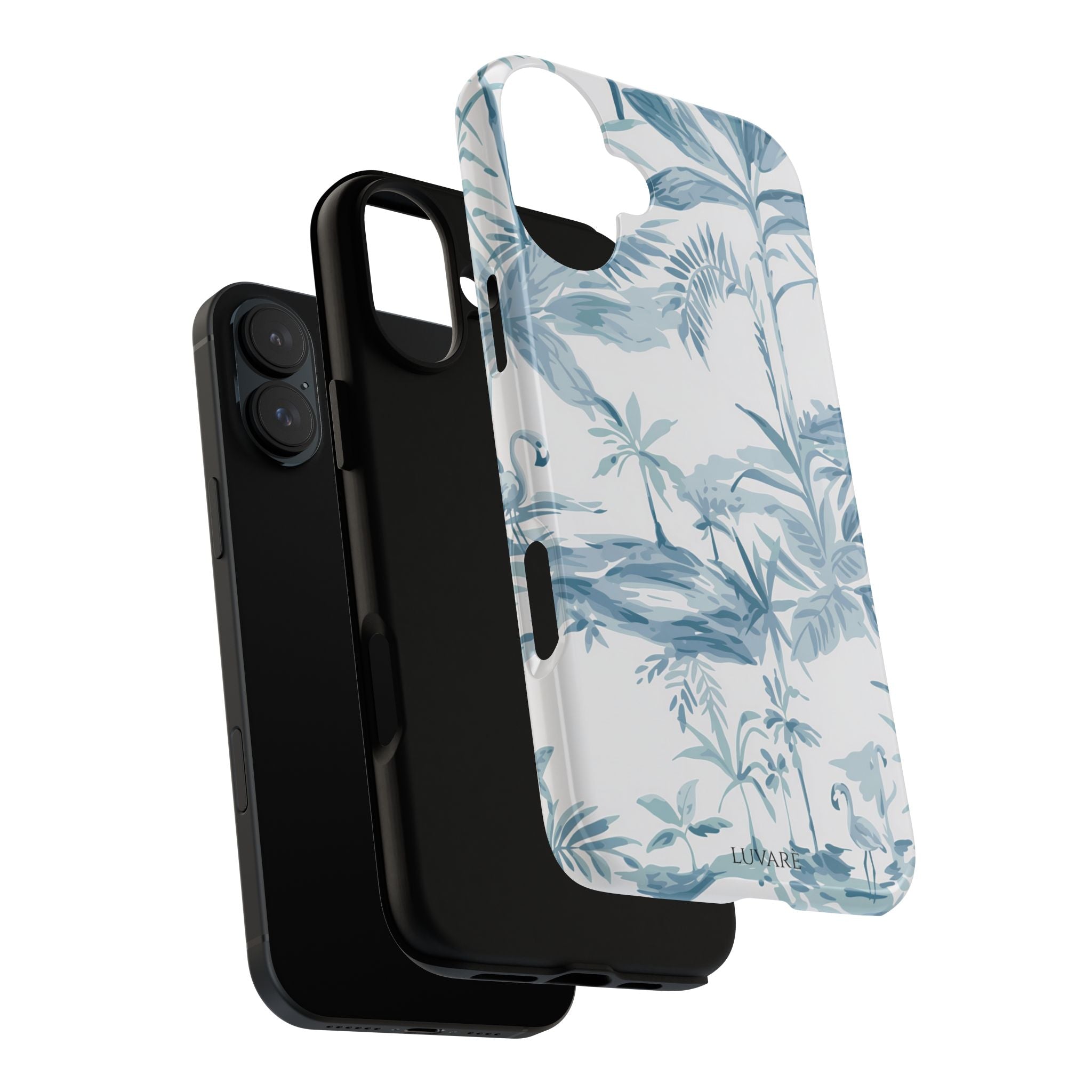 Tropical Palm Toile Case