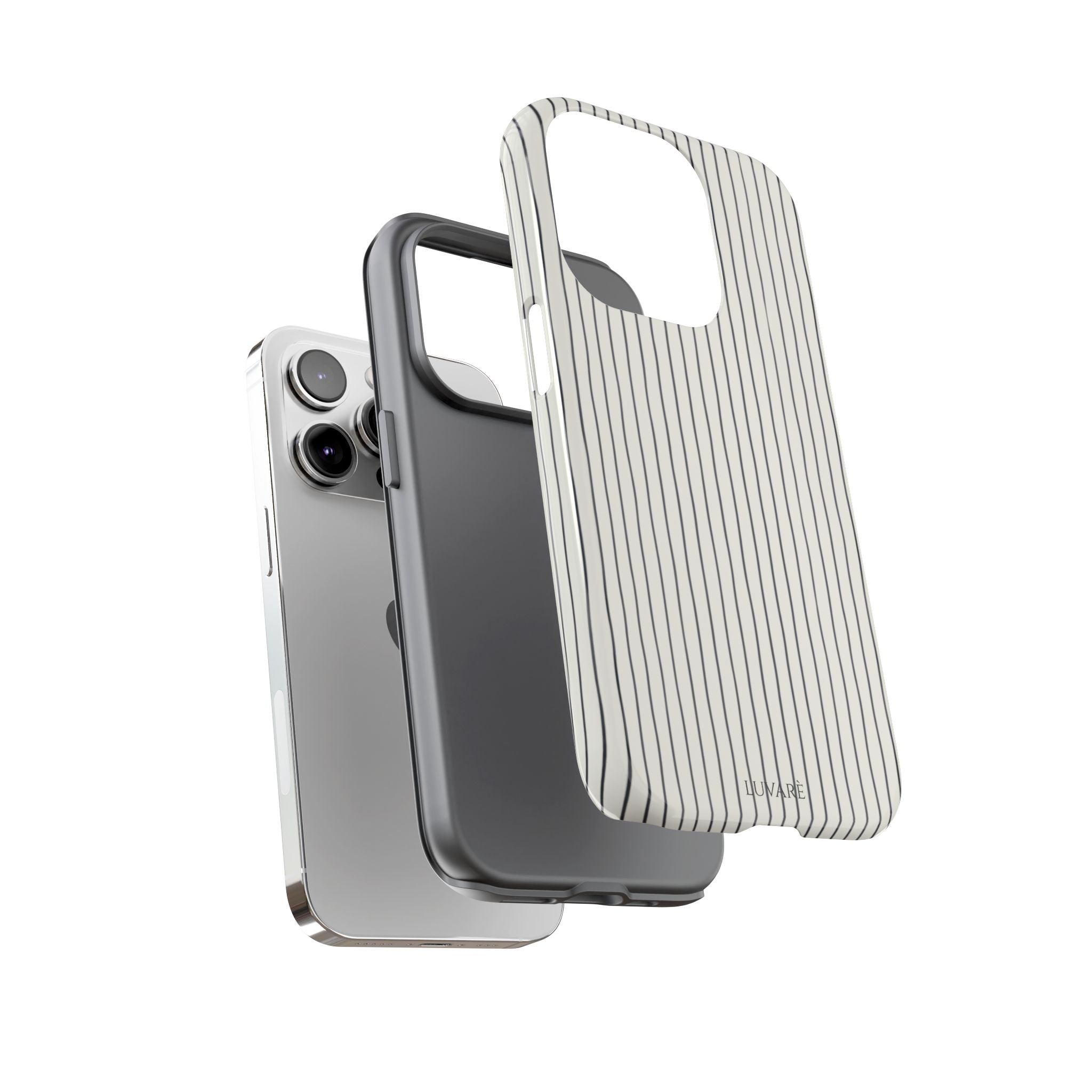 Black Pinstripe Case