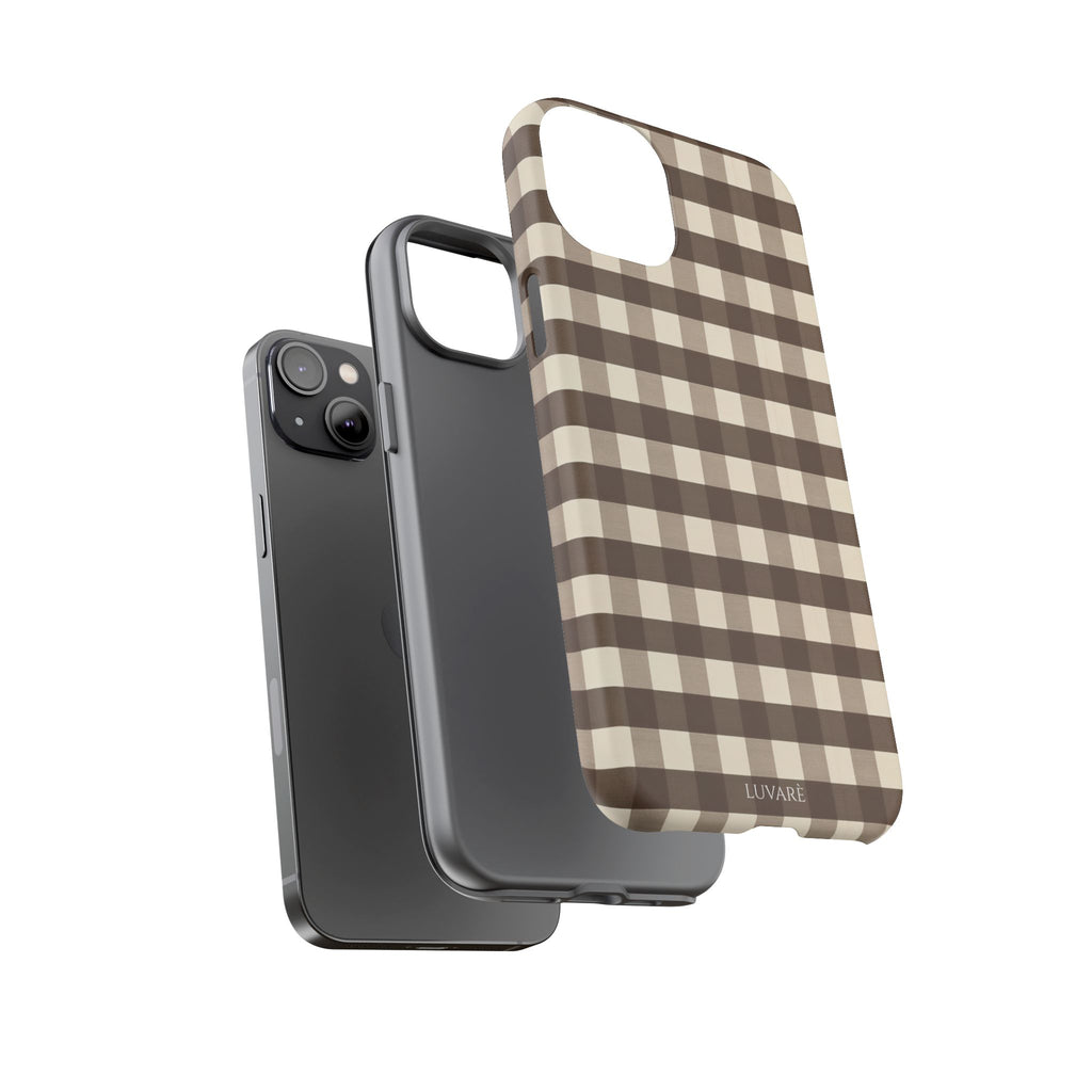 Brown Buffalo Plaid Case