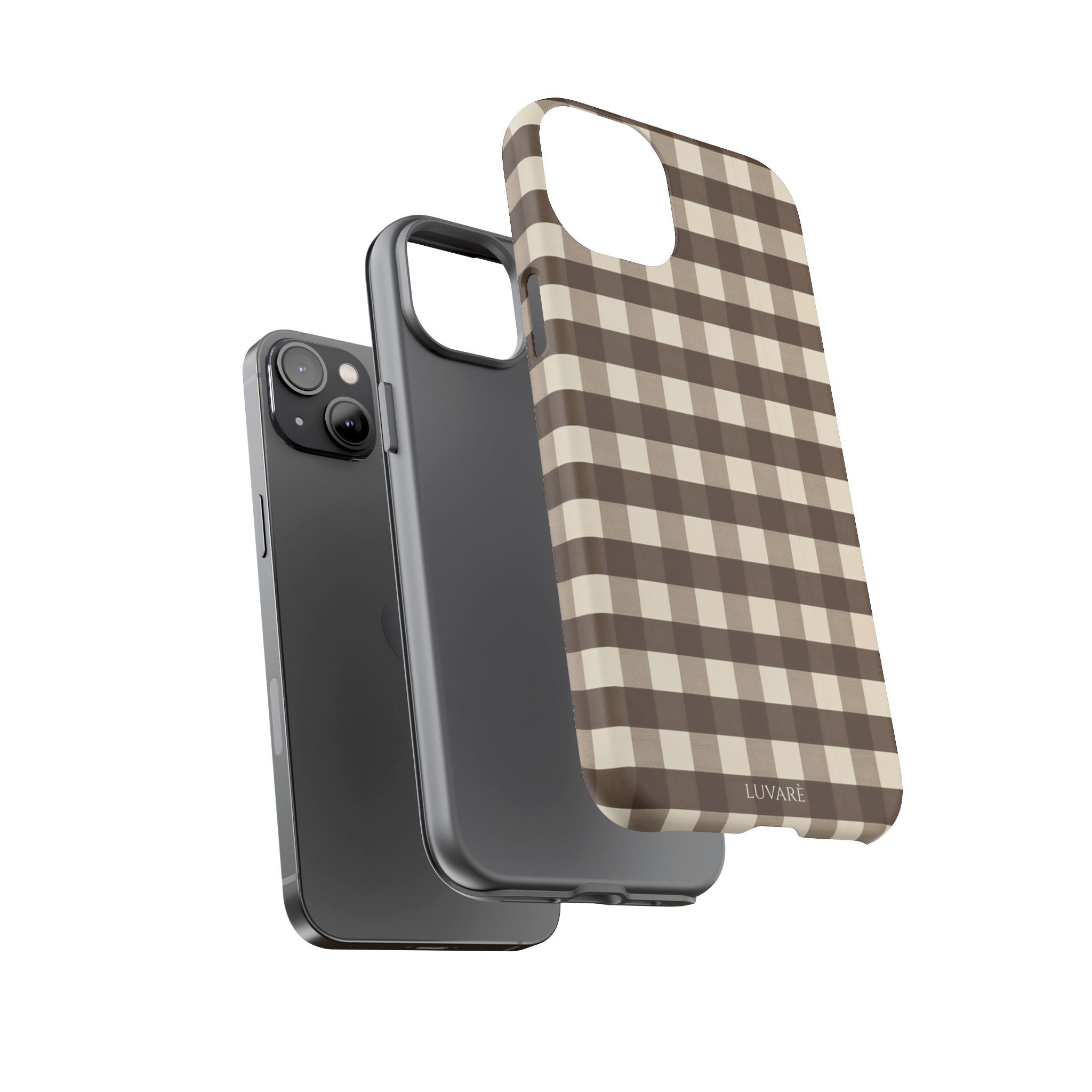 Brown Buffalo Plaid Case