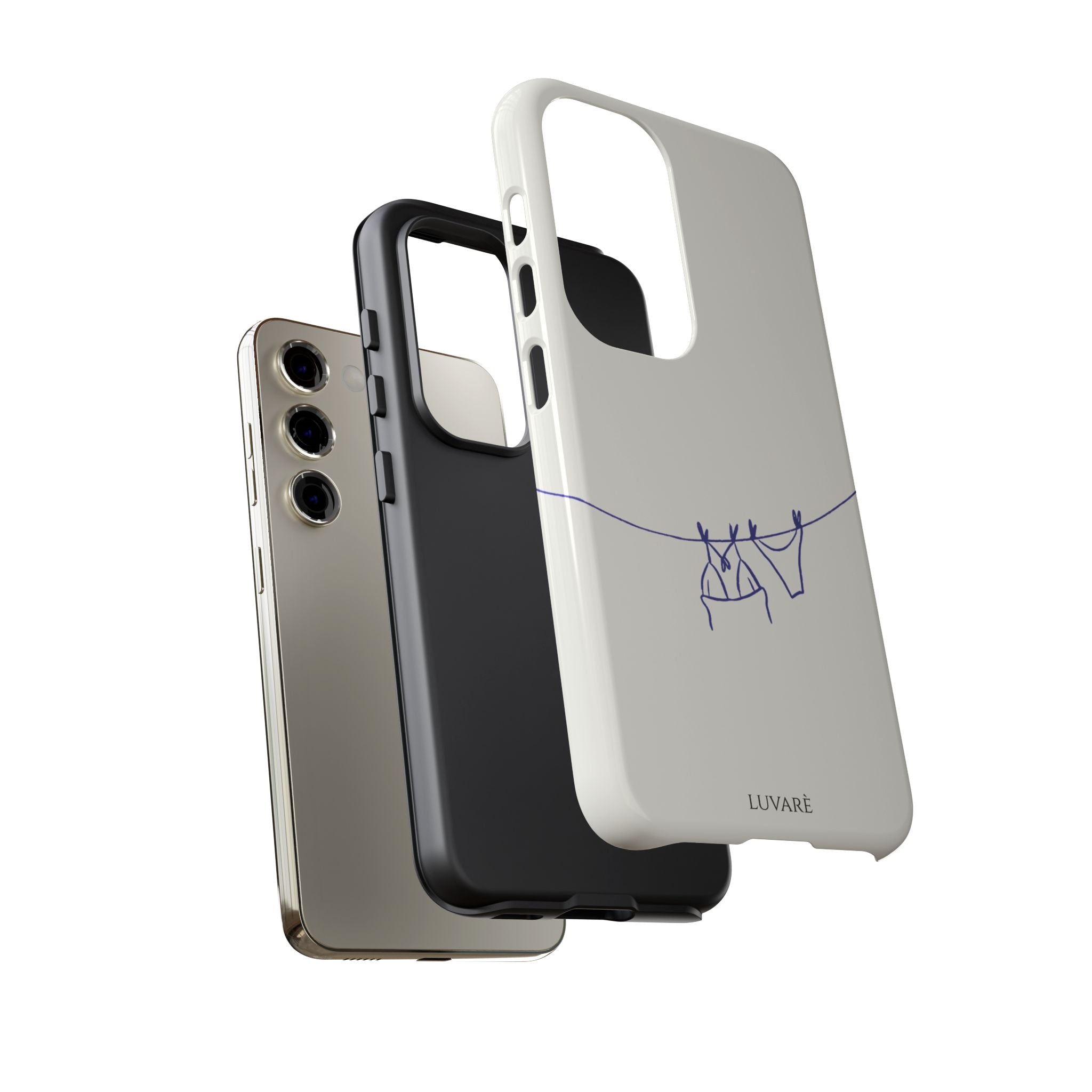 Blue Line Bikini Case