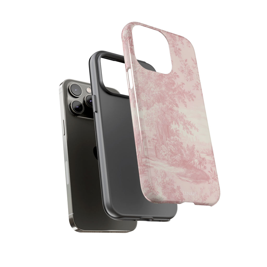 Pink Vintage Toile Case