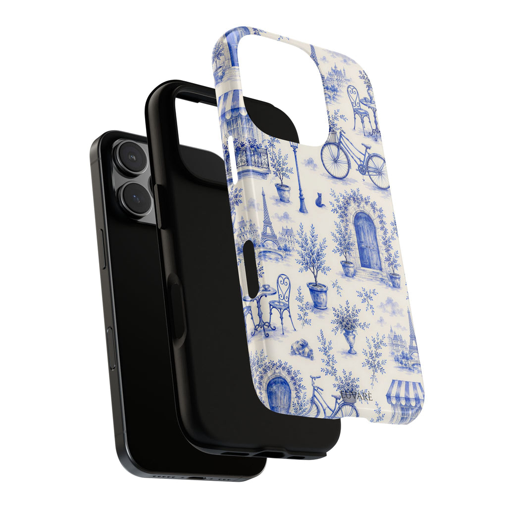 Paris Blue Toile Case