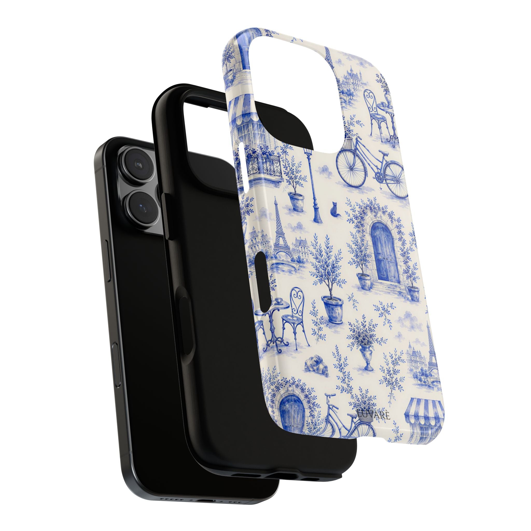 Paris Blue Toile Case