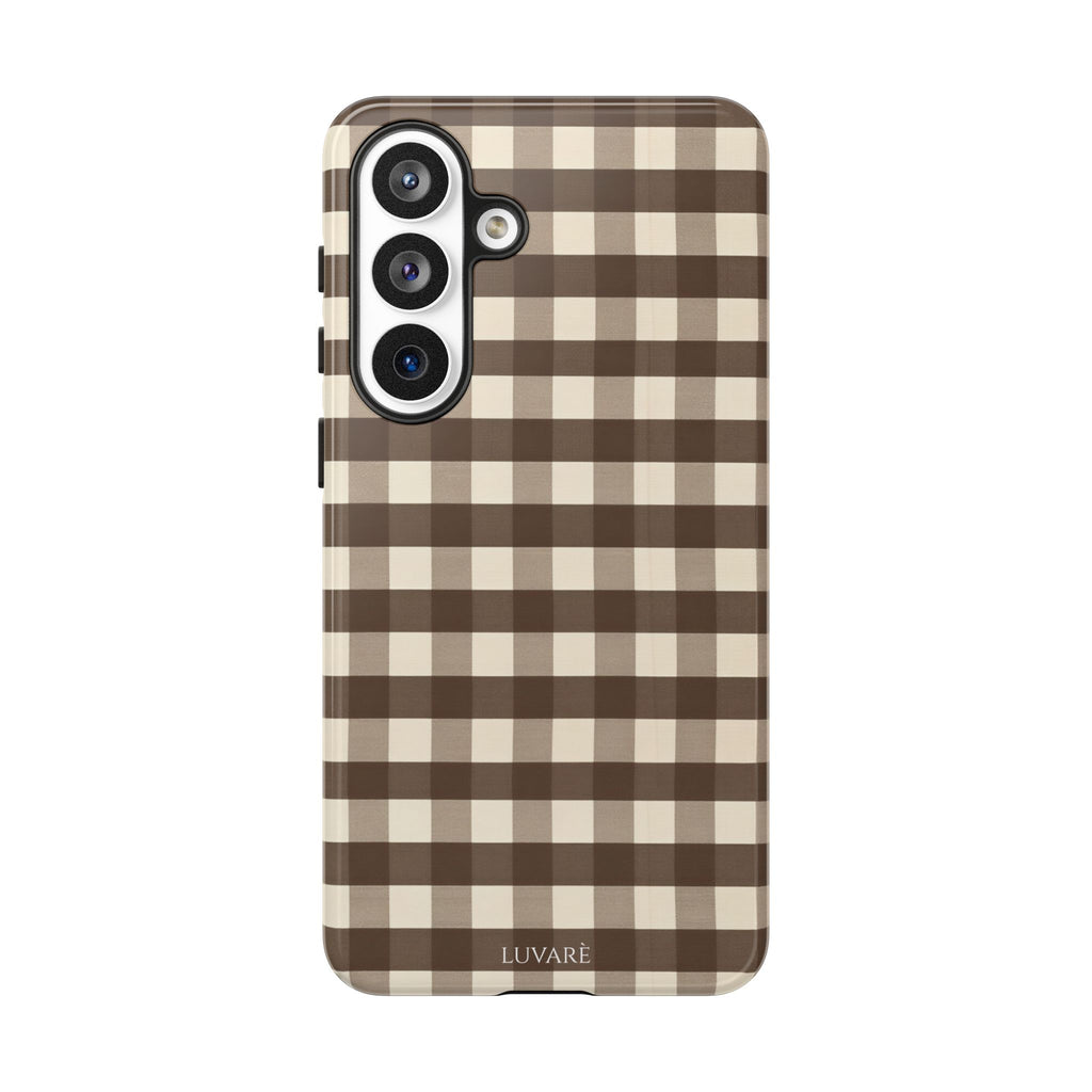 Brown Buffalo Plaid Case