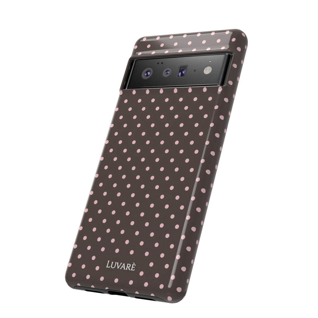 Brown Polka Dot Phone Case