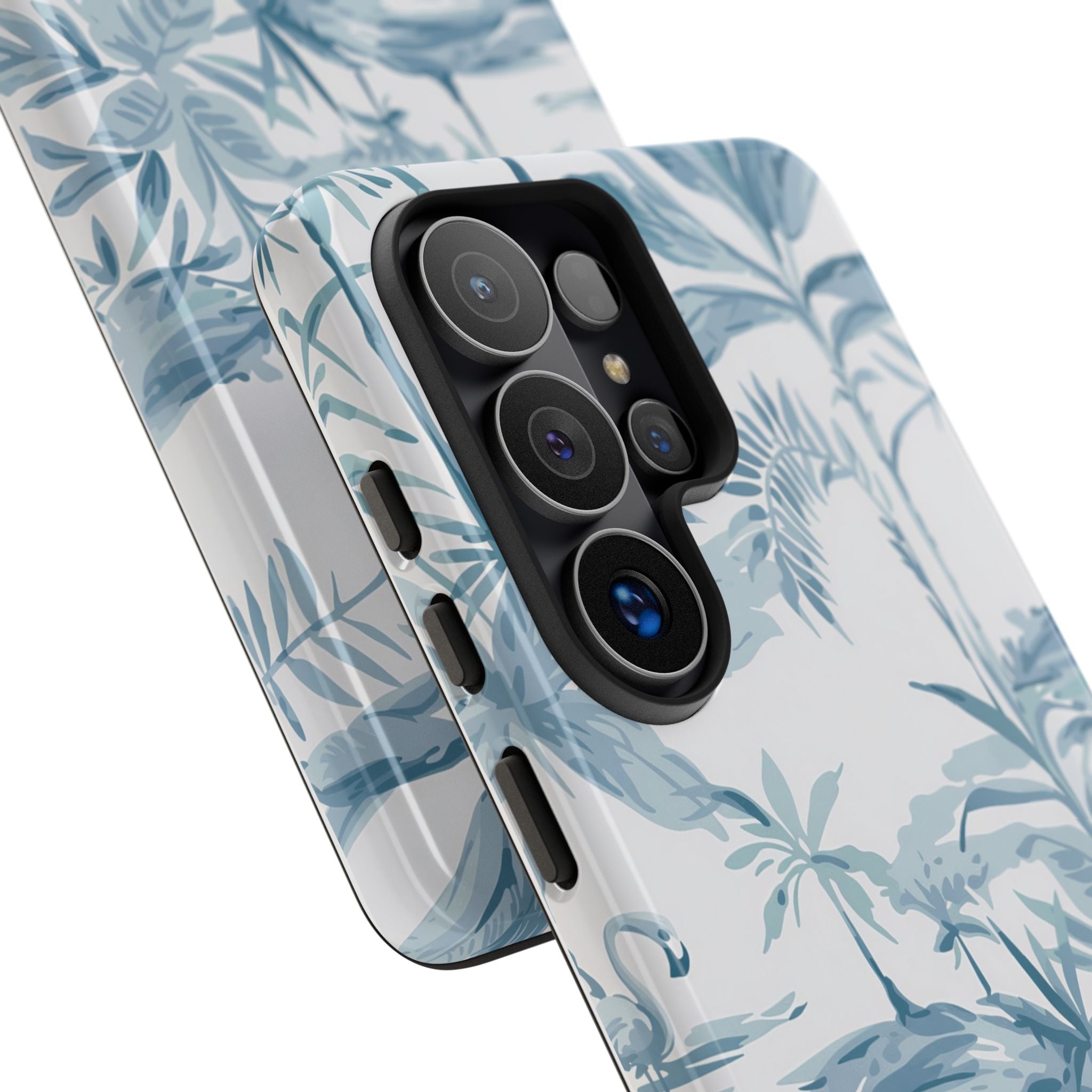 Tropical Palm Toile Case