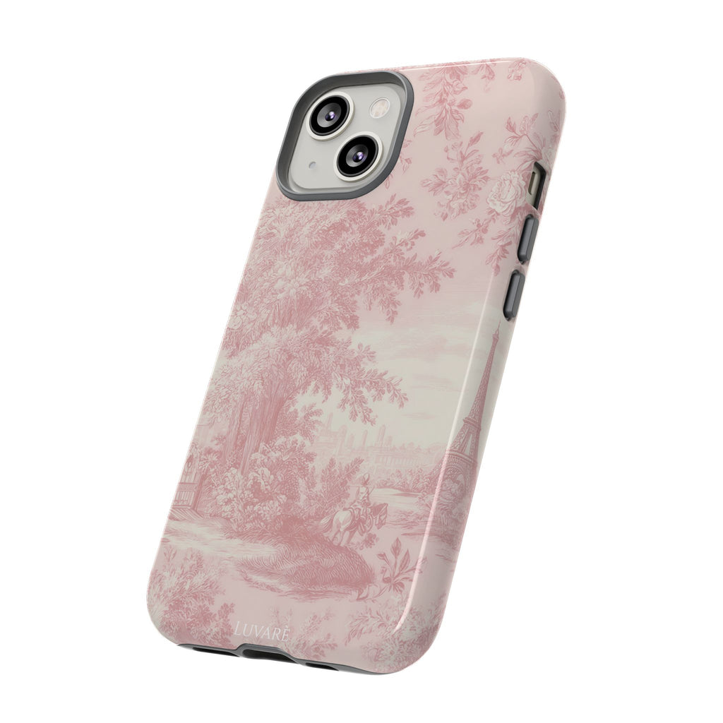 Pink Vintage Toile Case