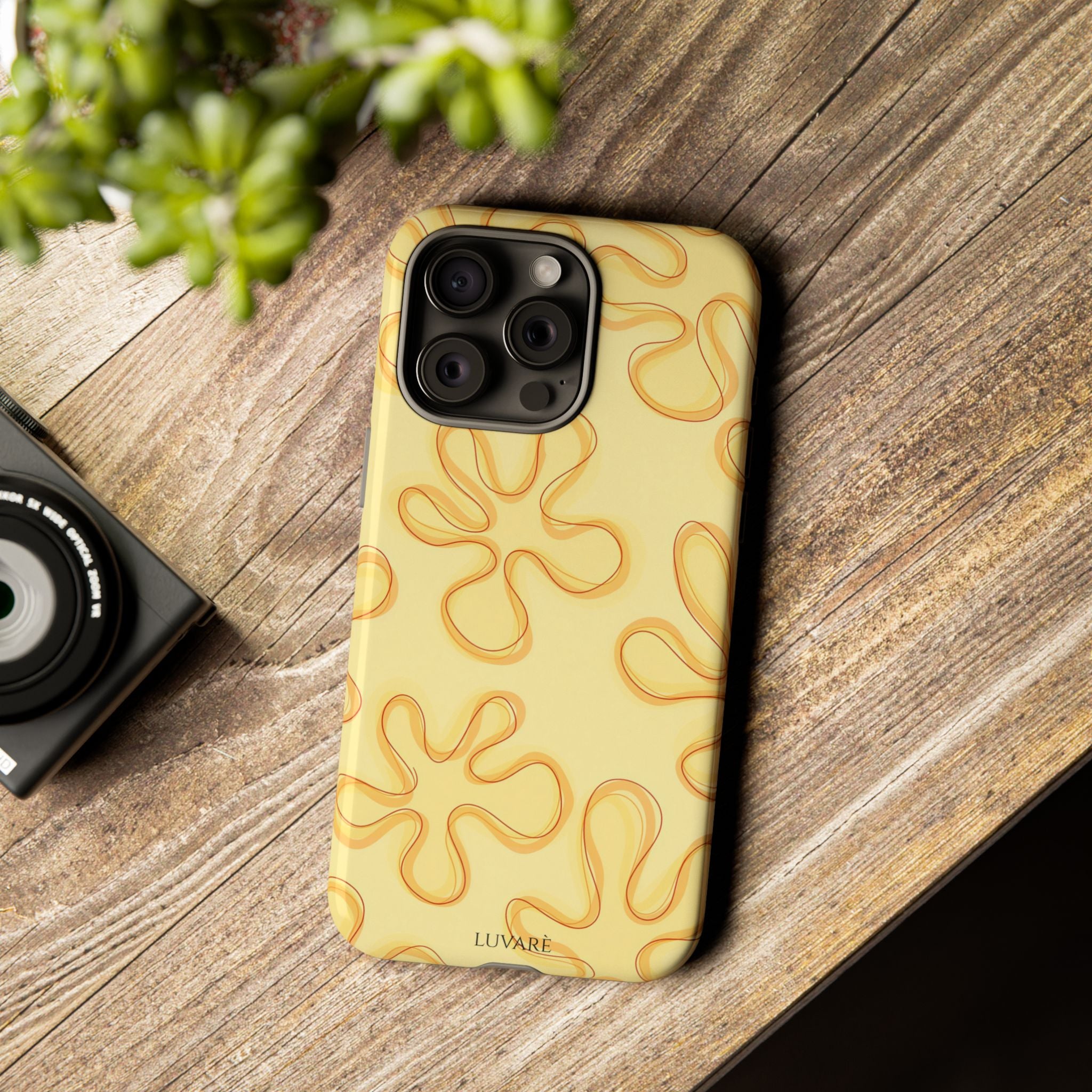 Yellow Flower Retro Case