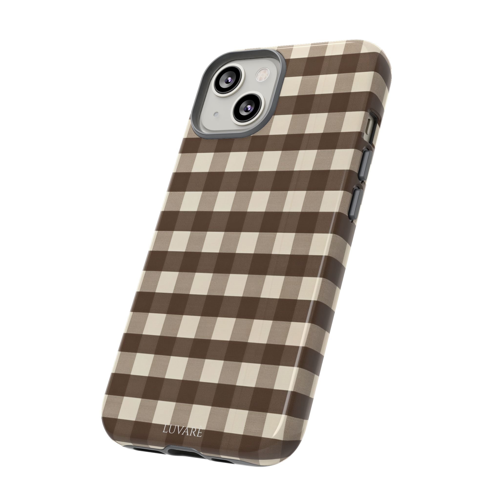 Brown Buffalo Plaid Case