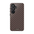 Brown Polka Dot Phone Case