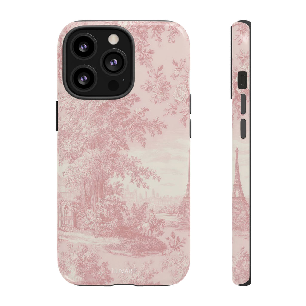 Pink Vintage Toile Case