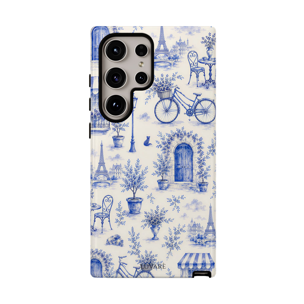 Paris Blue Toile Case