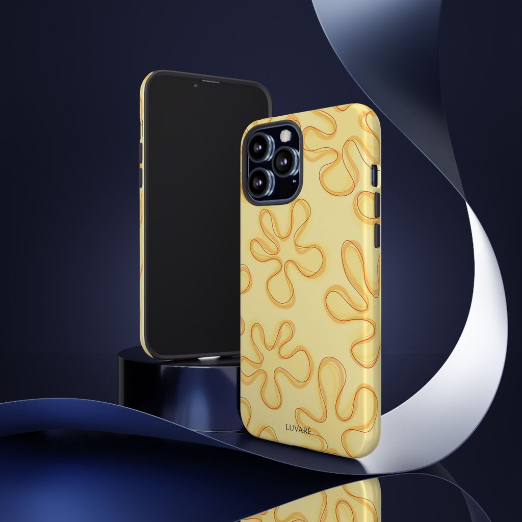 Yellow Flower Retro Case
