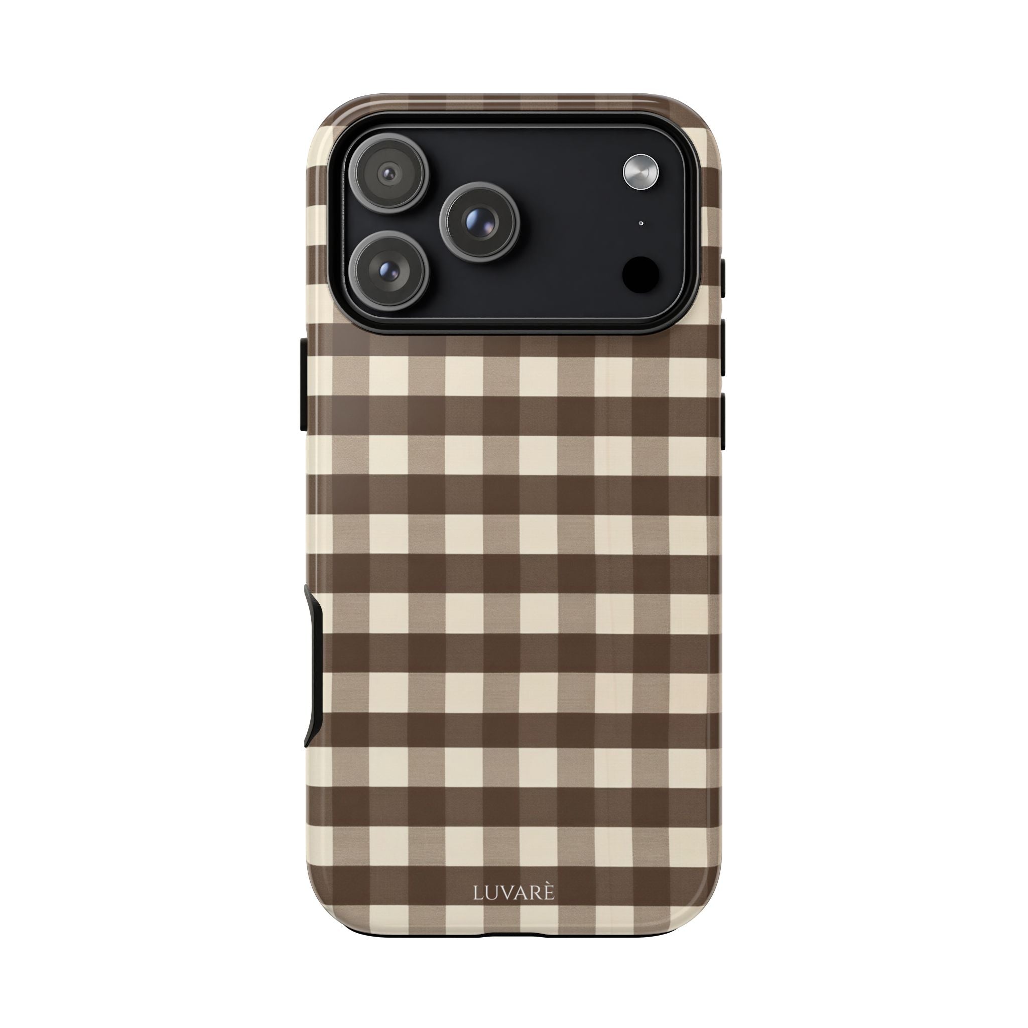 Brown Buffalo Plaid Case