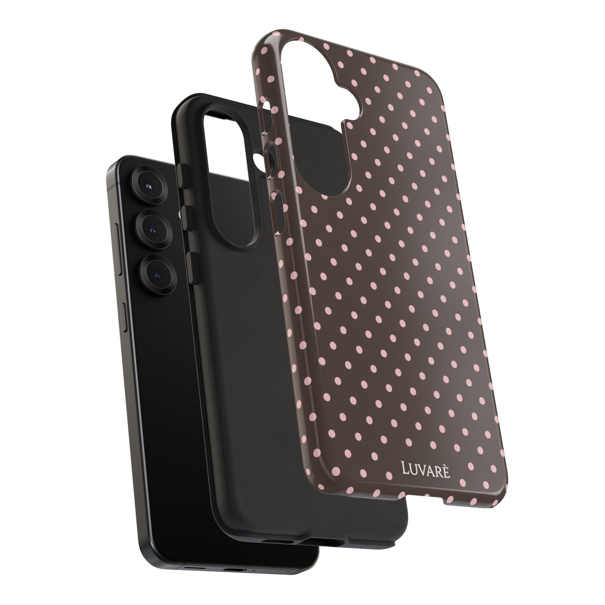 Brown Polka Dot Phone Case