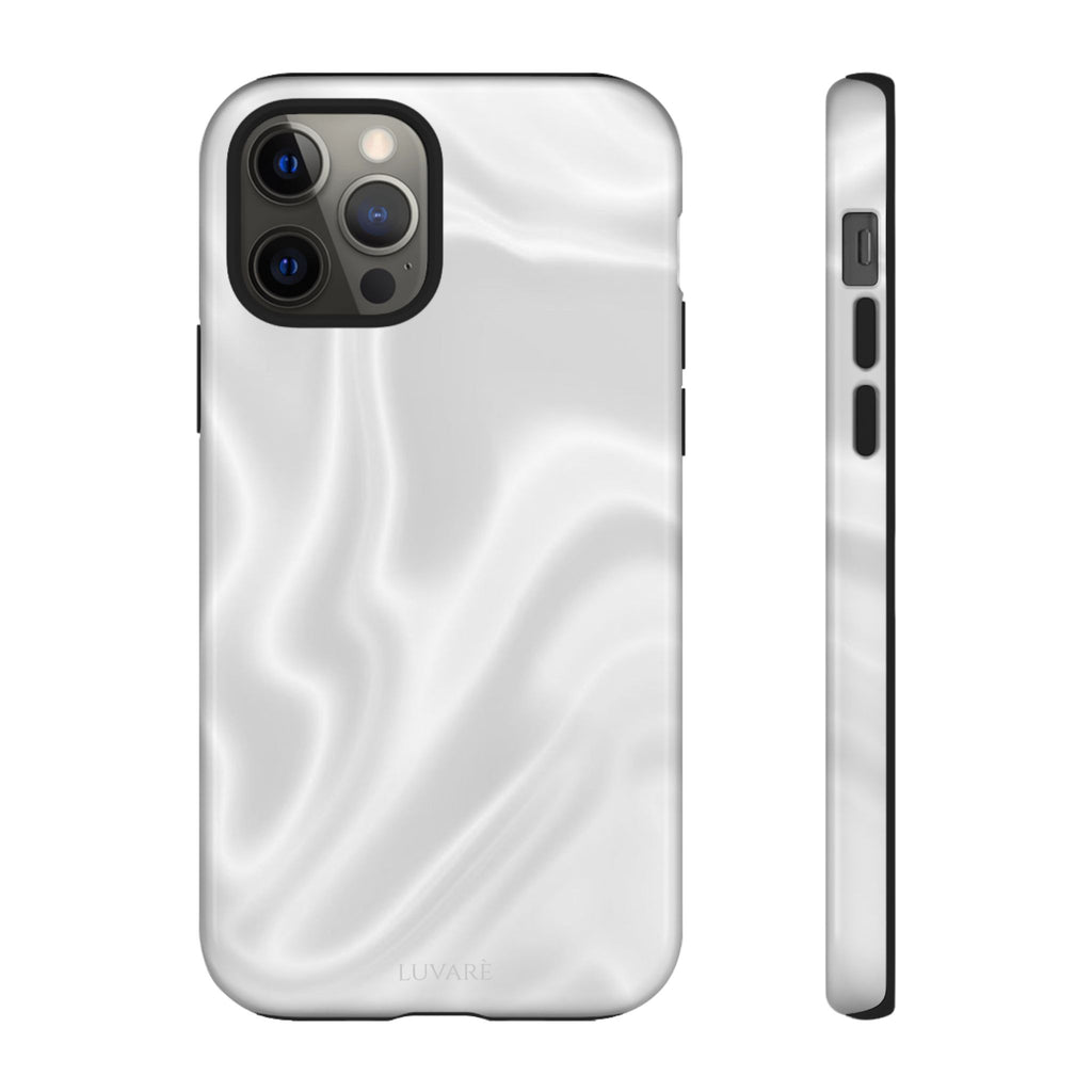 Pearl Marble Tough Phone Case — Durable Slim Impact Protection