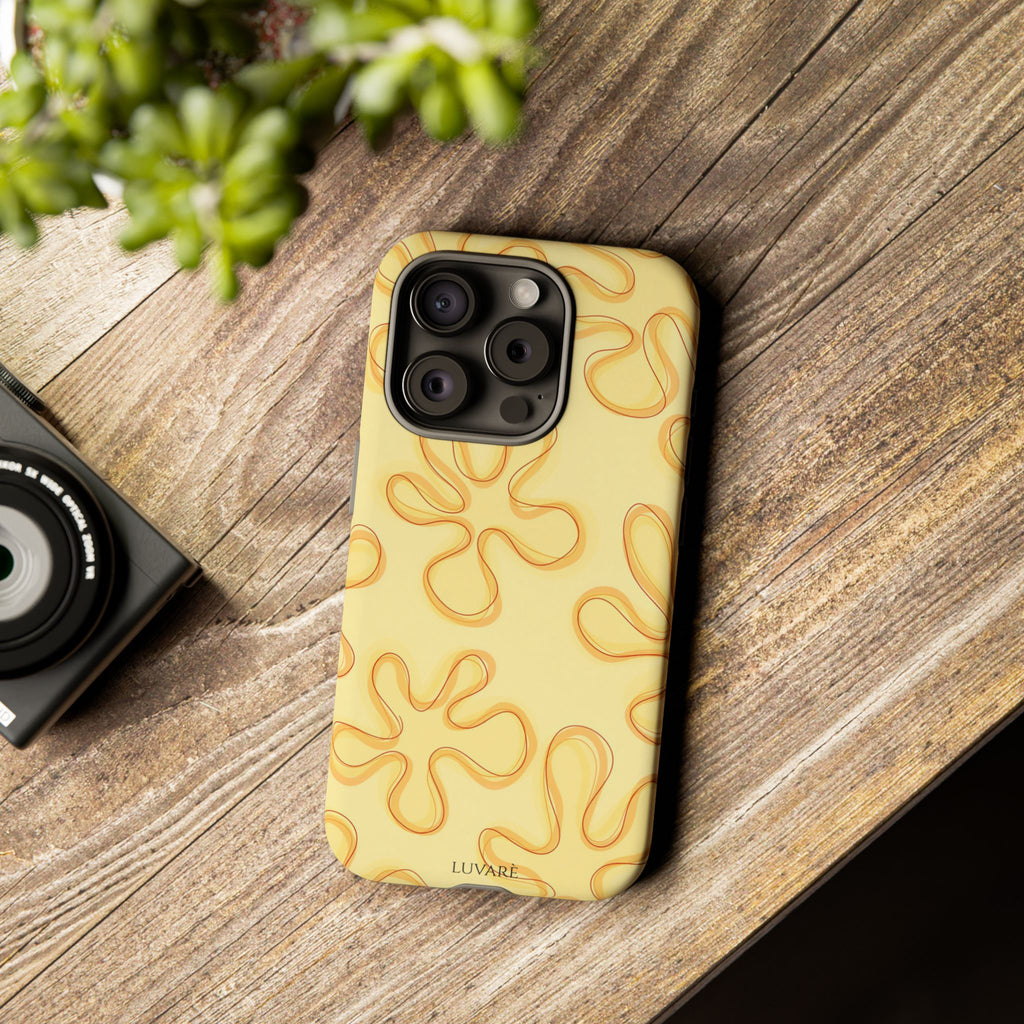 Yellow Flower Retro Case
