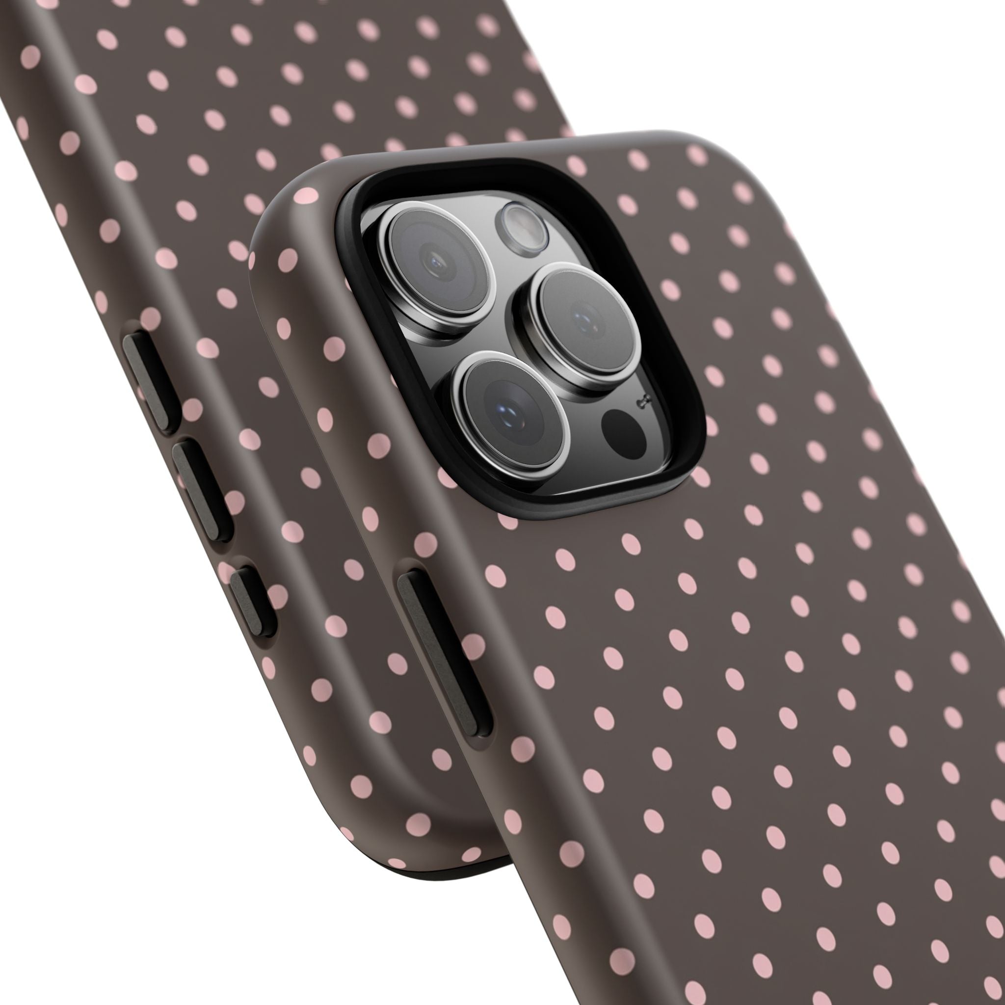 Brown Polka Dot Phone Case