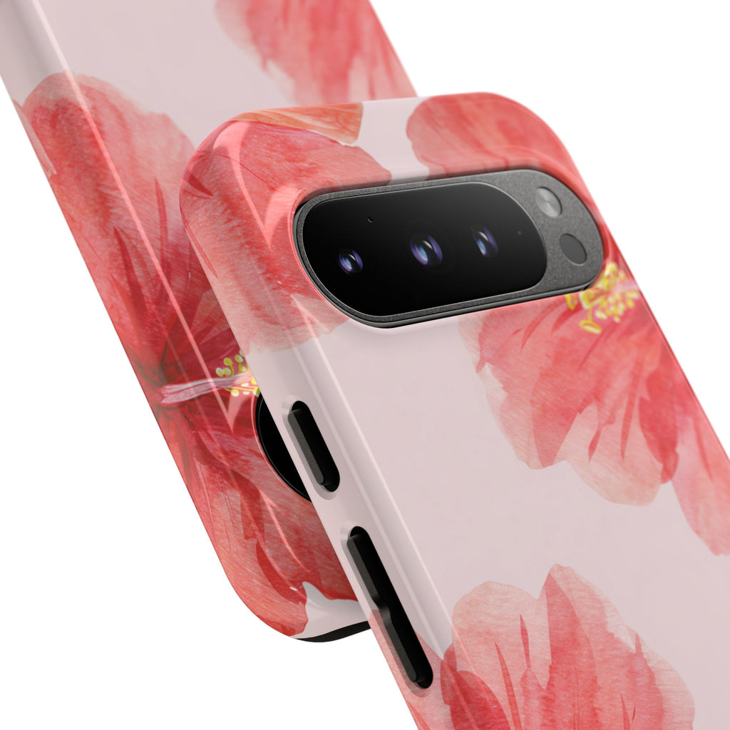 Watercolour Island Floral Hibiscus Case