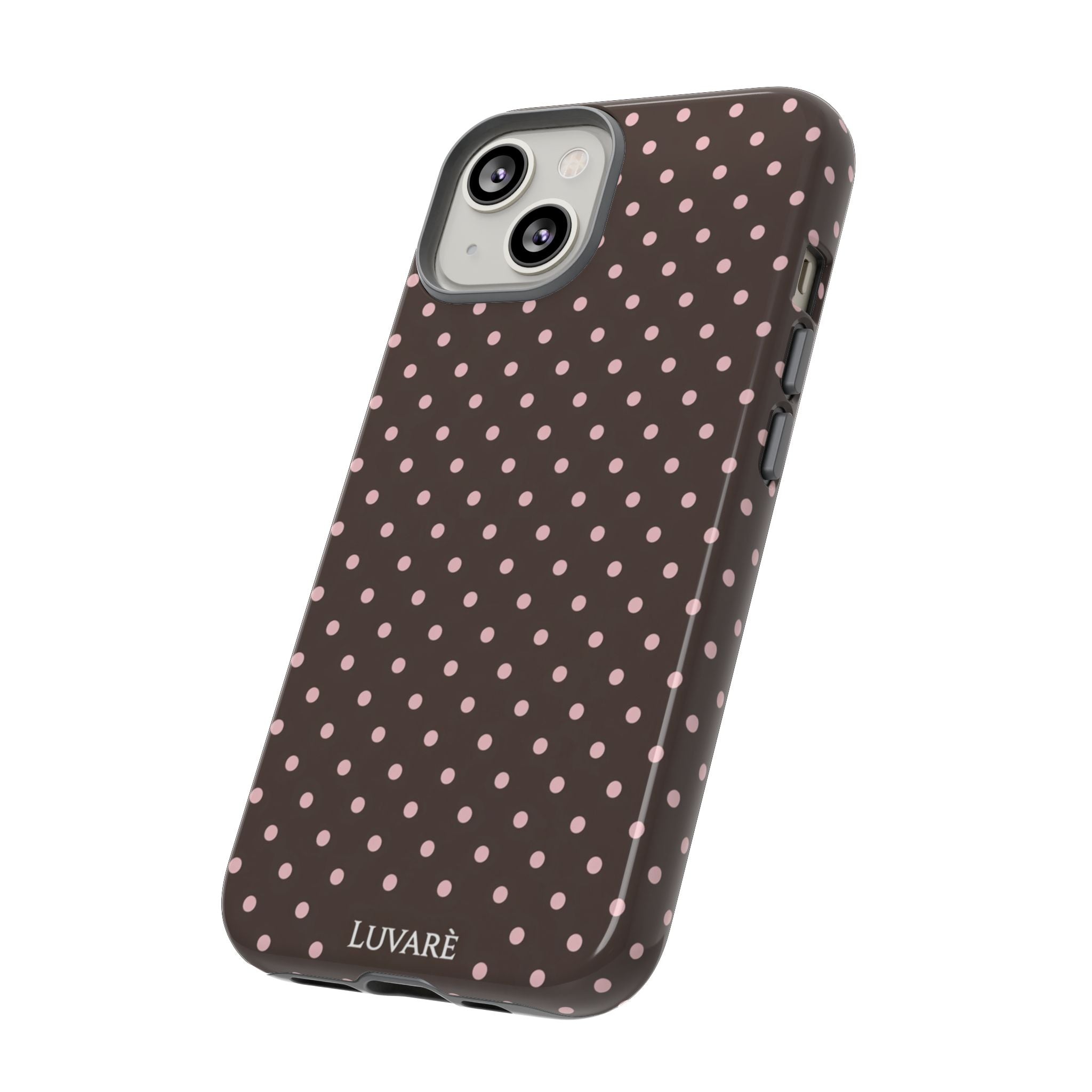 Brown Polka Dot Phone Case