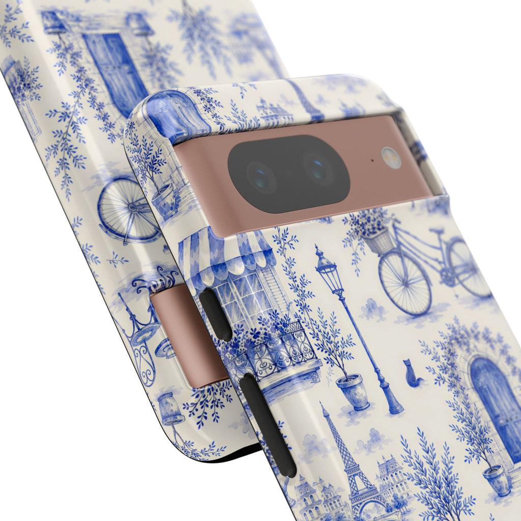Paris Blue Toile Case