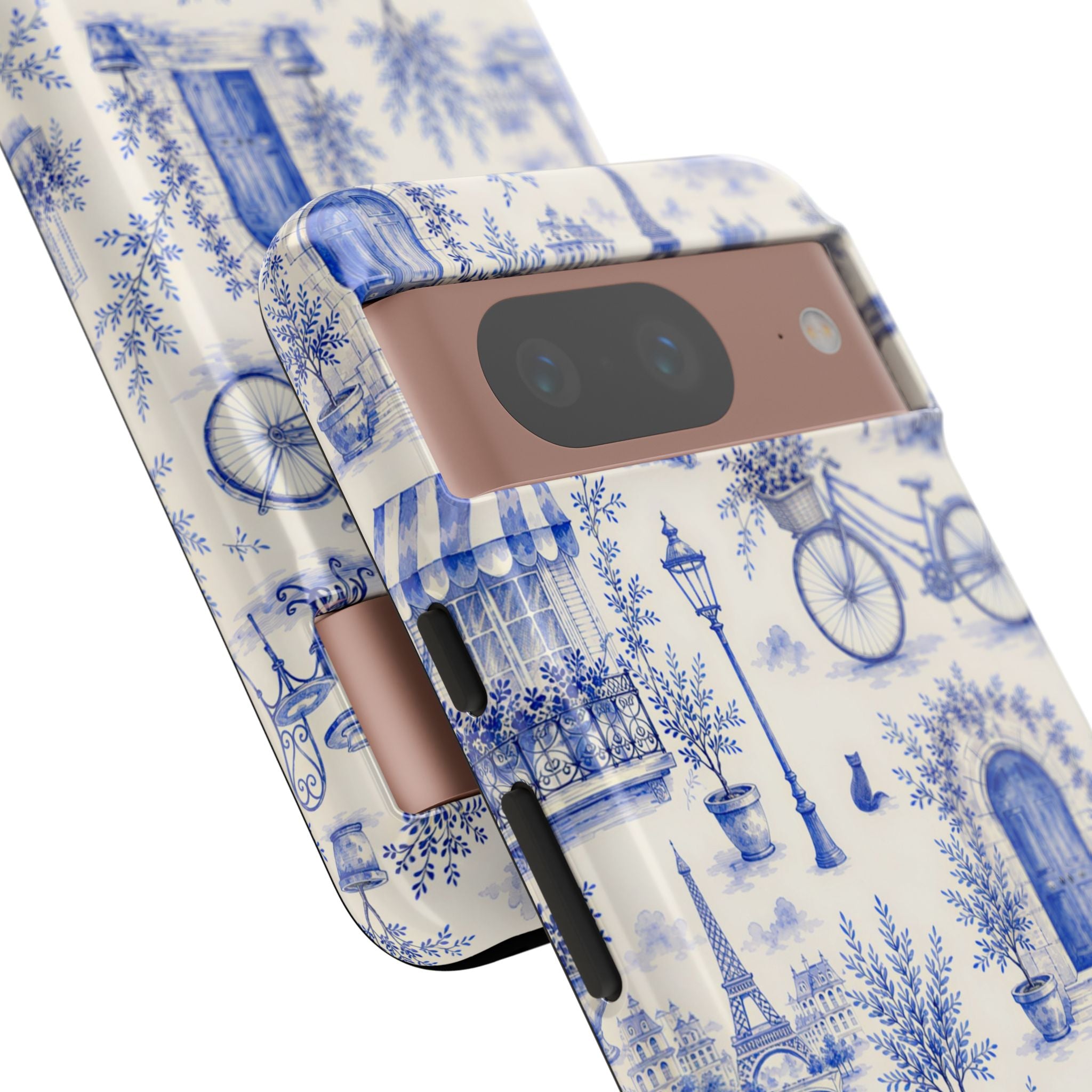 Paris Blue Toile Case