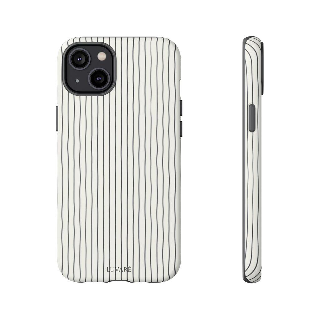 Black Pinstripe Case