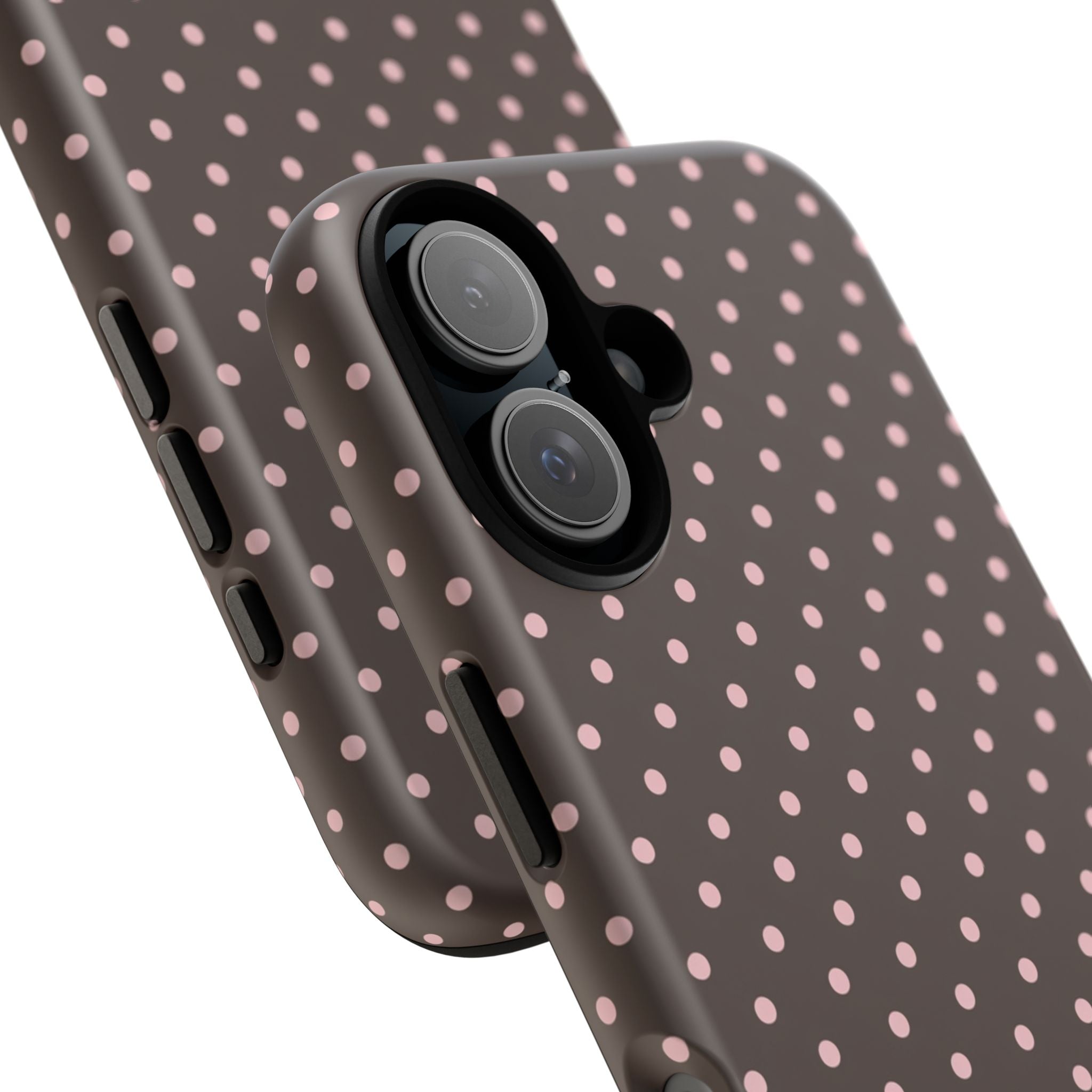 Brown Polka Dot Phone Case