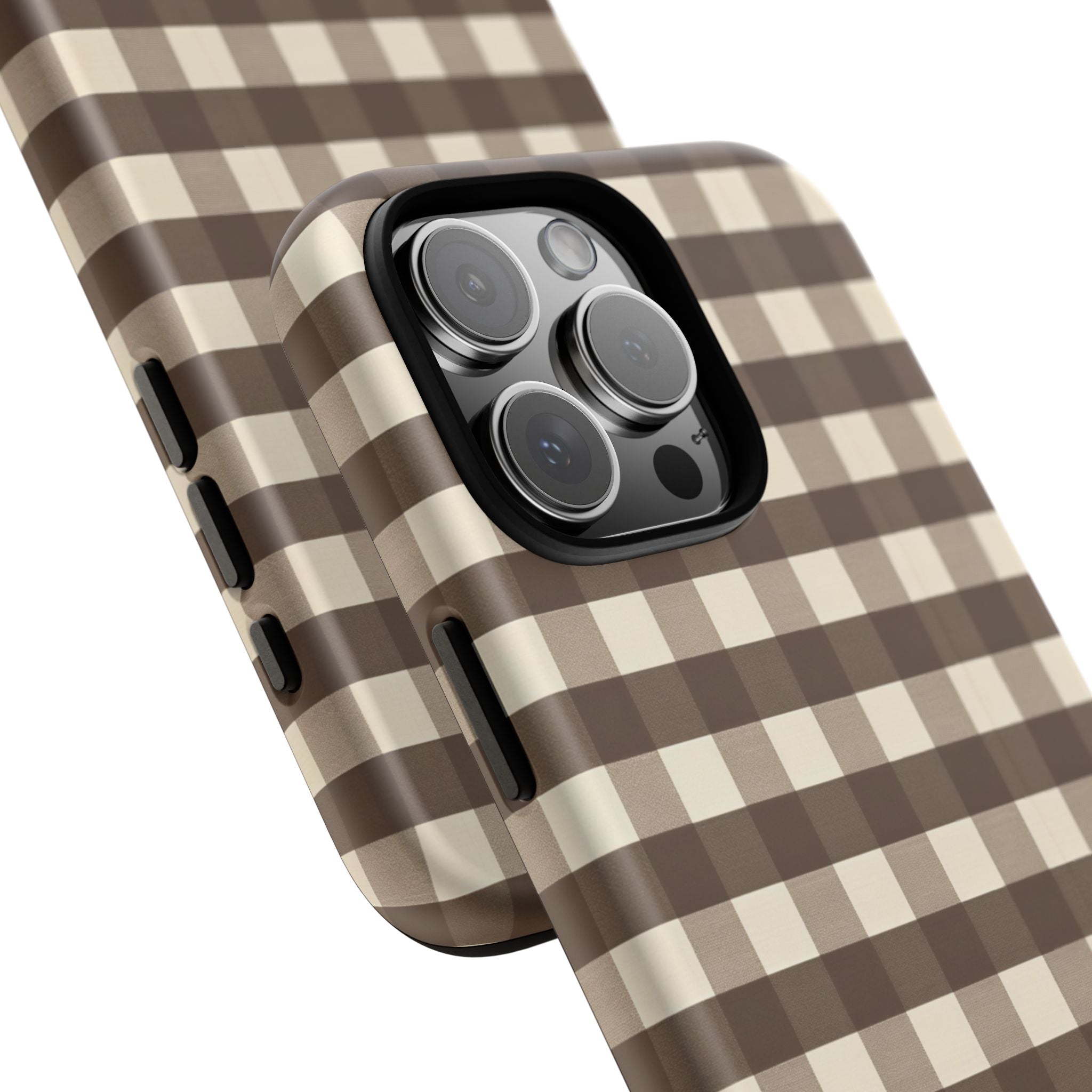 Brown Buffalo Plaid Case