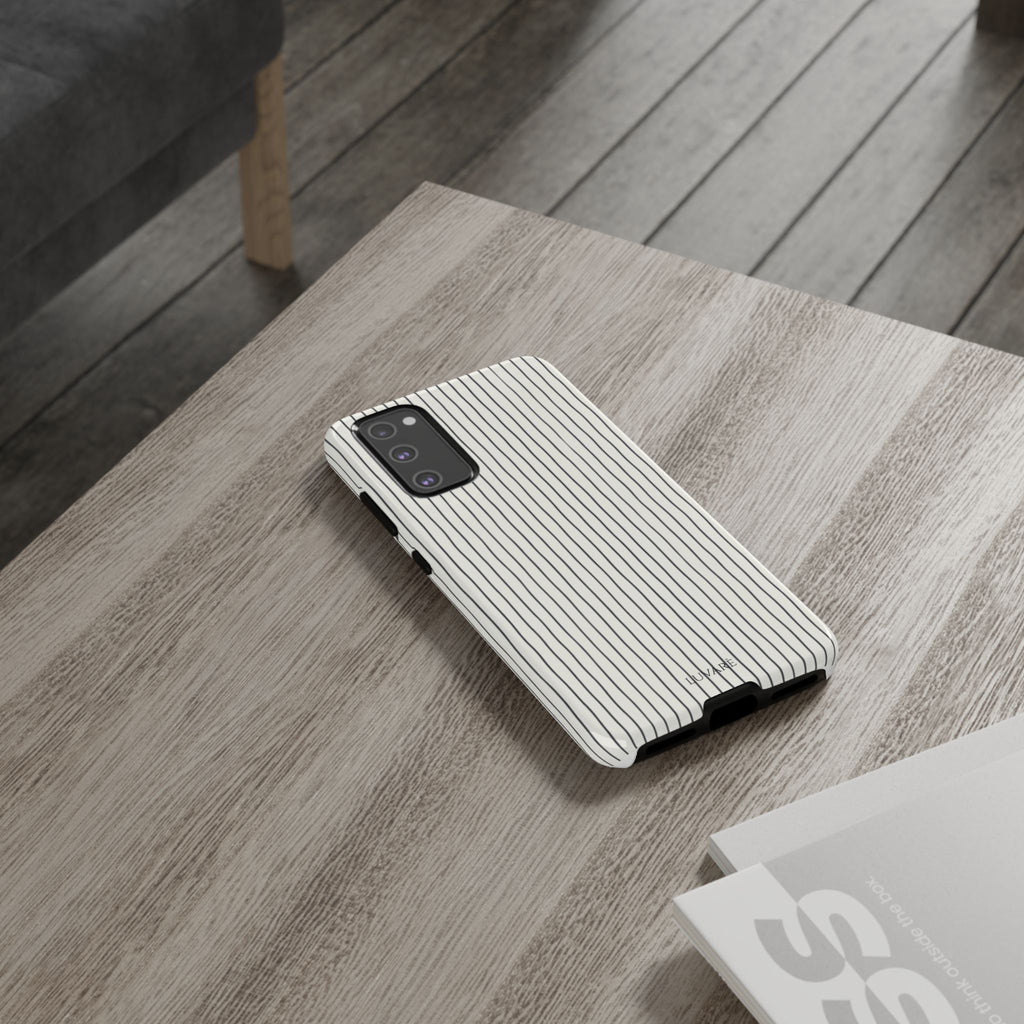Black Pinstripe Case