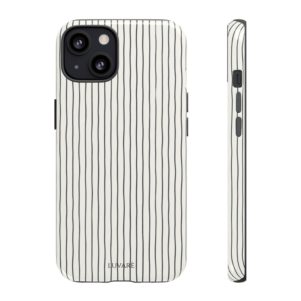 Black Pinstripe Case