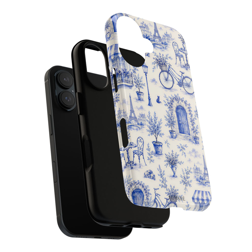 Paris Blue Toile Case